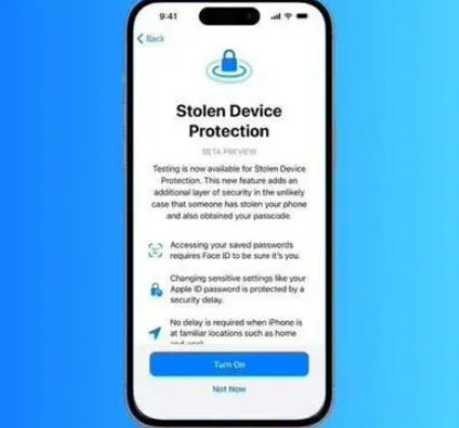 山南苹果授权维修店分享被盗设备保护功能开启方法 
