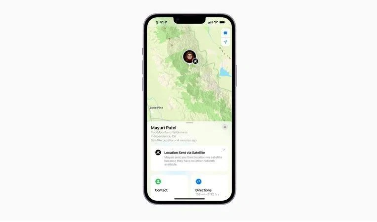 山南苹果14维修分享iPhone14系列中 FindMy功能通过卫星分享位置方法教程 